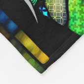 Multicolor Cat 708 Muster Fleecedecke (Ecke)