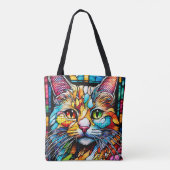 Multicolor Cat 708 Muster Tasche (Rückseite)