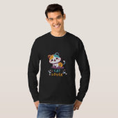 Multicolor Cat Lover T-Shirt (Vorne ganz)