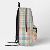 Multicolor Checkered Kariert Bedruckter Rucksack (Links)