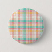 Multicolor Checkered Kariert Button (Vorderseite)