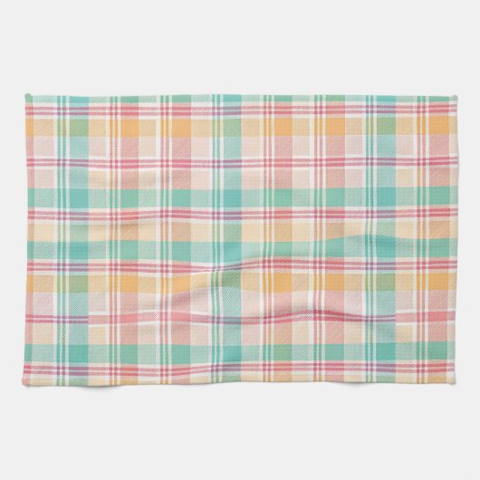 Multicolor Checkered Kariert Geschirrtuch (Horizontal)