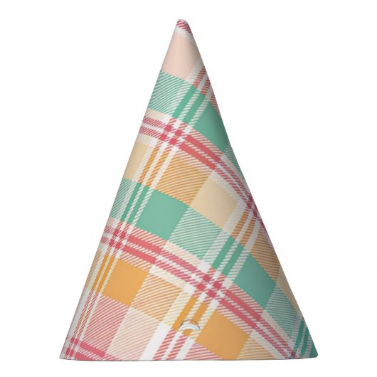 Multicolor Checkered Kariert Partyhütchen (Rechts)