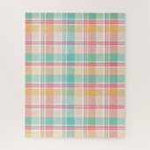 Multicolor Checkered Kariert Puzzle (Vertikal)