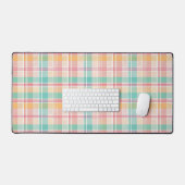 Multicolor Checkered Kariert Schreibtischunterlage (Tastatur & Maus)