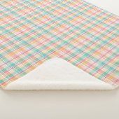 Multicolor Checkered Kariert Sherpadecke (3/4)
