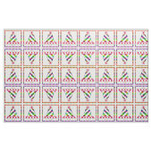 Multicolor Christmas Bells Stoff (Fat Quarter (45,7 x 55,9 cm))