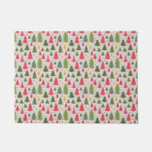 Multicolor Christmas Tree Fußmatte (Vorderseite)