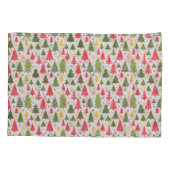 Multicolor Christmas Tree Kissenbezug (Rückseite)