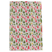 Multicolor Christmas Tree Mittlere Geschenktüte (Vorderseite)
