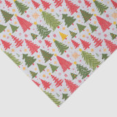 Multicolor Christmas Tree Seidenpapier (Detail)