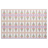 Multicolor Christmas Trees #3 Stoff (Fat Quarter (45,7 x 55,9 cm))
