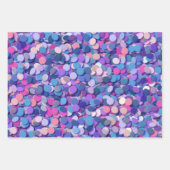 Multicolor Confetti Geschenkpapier Set (Vorderseite 2)