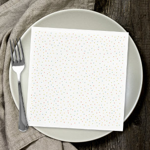 Multicolor Confetti-jeder Anlass Serviette