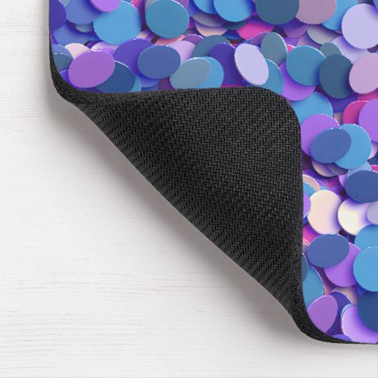 Multicolor Confetti Mousepad (Ecke)