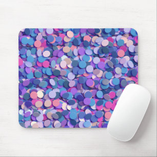 Multicolor Confetti Mousepad