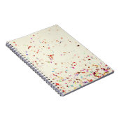 Multicolor Confetti Notizblock (Rechte Seite)