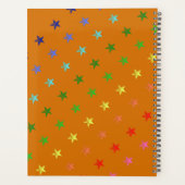 Multicolor Crayon Stars Planer (Rückseite)