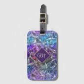 Multicolor Crystal Gepäckanhänger (Vorderseite Vertikal)