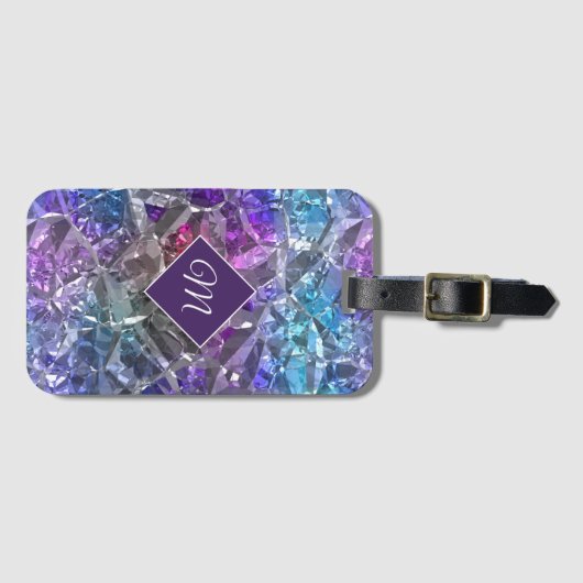 Multicolor Crystal Gepäckanhänger (Vorderseite (Horizontal))