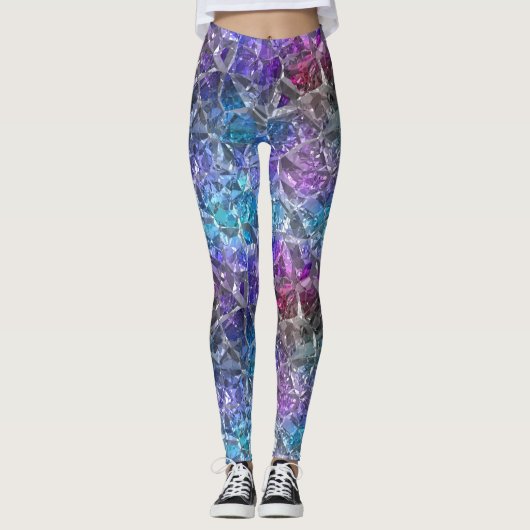 Multicolor Crystal Leggings (Vorderseite)