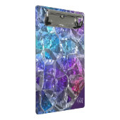 Multicolor Crystal Mini Klemmbrett (Schrägansicht)