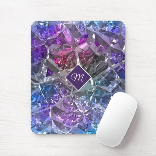 Multicolor Crystal Mousepad (Mit Mouse)