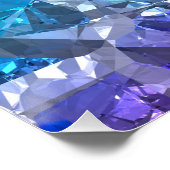 Multicolor Crystal Poster (Ecke)