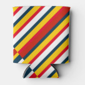 Multicolor Diagonale Streifen Dosenkühler (Vorderseite)