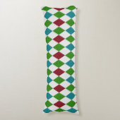 Multicolor Diamond Glitzer Seitenschläferkissen (Vorderseite Vertikal)