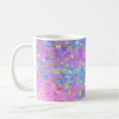 Multicolor Dot Art Kaffeetasse (Links)