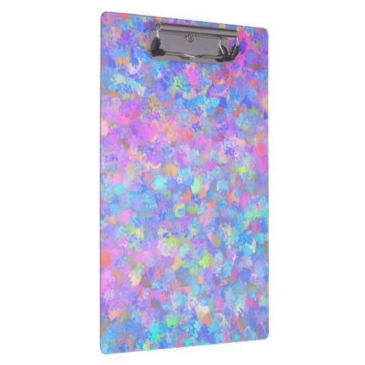 Multicolor Dot Art Klemmbrett (Rechts)