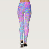 Multicolor Dot Art Leggings (Rückseite)