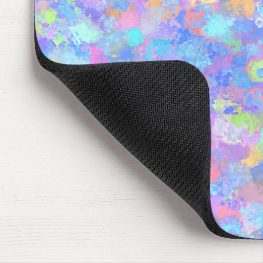 Multicolor Dot Art Mousepad (Ecke)
