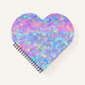 Multicolor Dot Art Notizblock (Vorderseite)