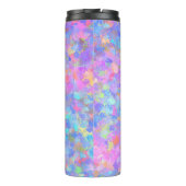 Multicolor Dot Art Thermosbecher (Rückseite)