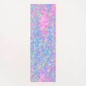 Multicolor Dot Art Yogamatte (Vorderseite)