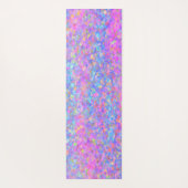 Multicolor Dot Art Yogamatte (Rückseite)
