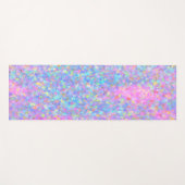Multicolor Dot Art Yogamatte (Vorderseite (Horizontal))