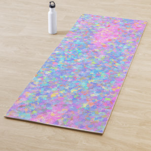 Multicolor Dot Art Yogamatte