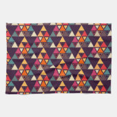 Multicolor-Dreieck-Formen Geschirrtuch (Horizontal)