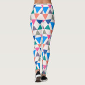 Multicolor-Dreieck Leggings (Rückseite)