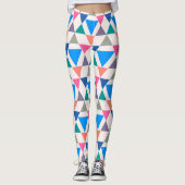 Multicolor-Dreieck Leggings (Vorderseite)