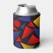 Multicolor-Dreieck-Muster Dosenkühler (Kanne Vorderseite)