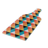 Multicolor-Dreieck-Muster Schneidebrett (Ecke)