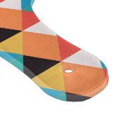 Multicolor-Dreieck-Muster Schneidebrett (Ecke)