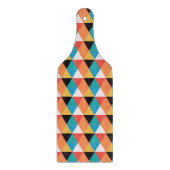 Multicolor-Dreieck-Muster Schneidebrett (Vorderseite)