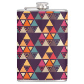 Multicolor-Dreieck-Schnittplatine Flachmann (Vorderseite)