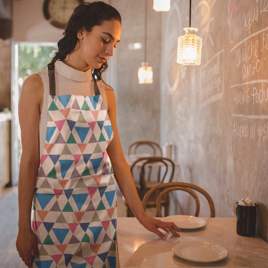 Multicolor-Dreieck Schürze