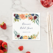 Multicolor Elegant Brautparty Napkins Serviette (Beispiel)